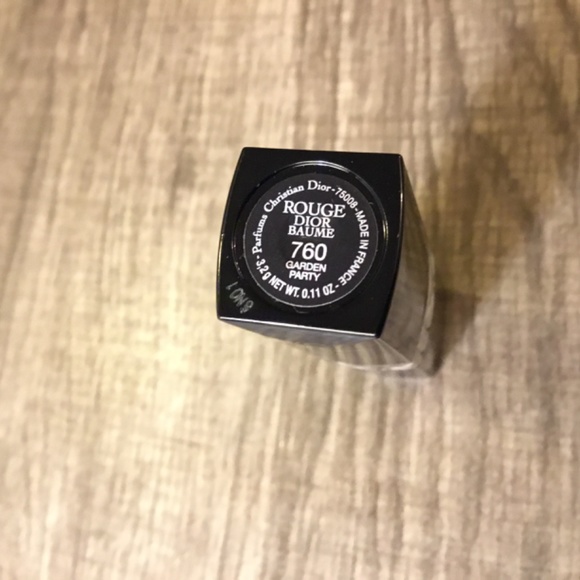 Christian Dior, Rouge Dior Baume (colored lip balm) in shade 760, Garden Party. - Picture 5 of 5